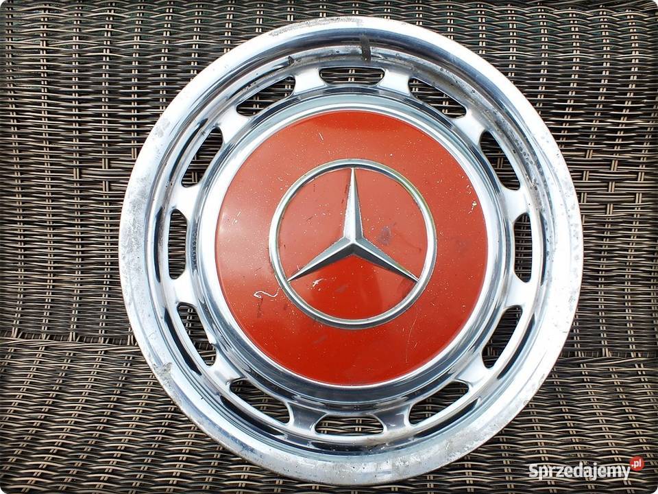 MERCEDES Oryginalny Kołpak kolor Bordowy Beczka Żary