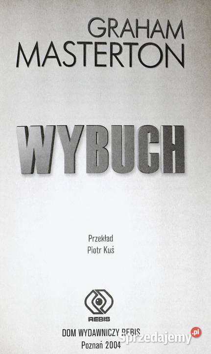 Wybuch Graham Masterton Chełm