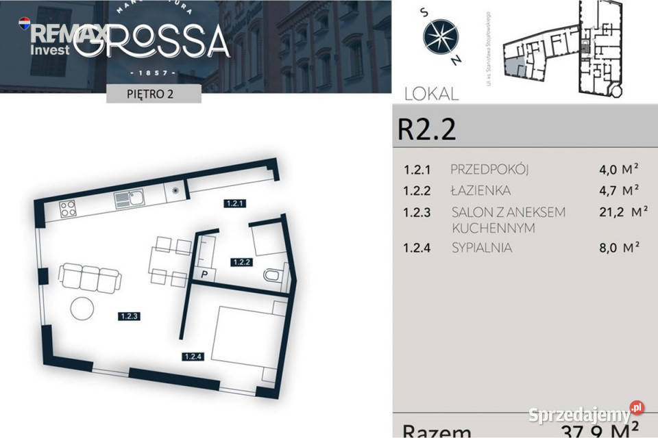 Manufaktura Grossa II etap MIESZKANIE Bielsko-Biała