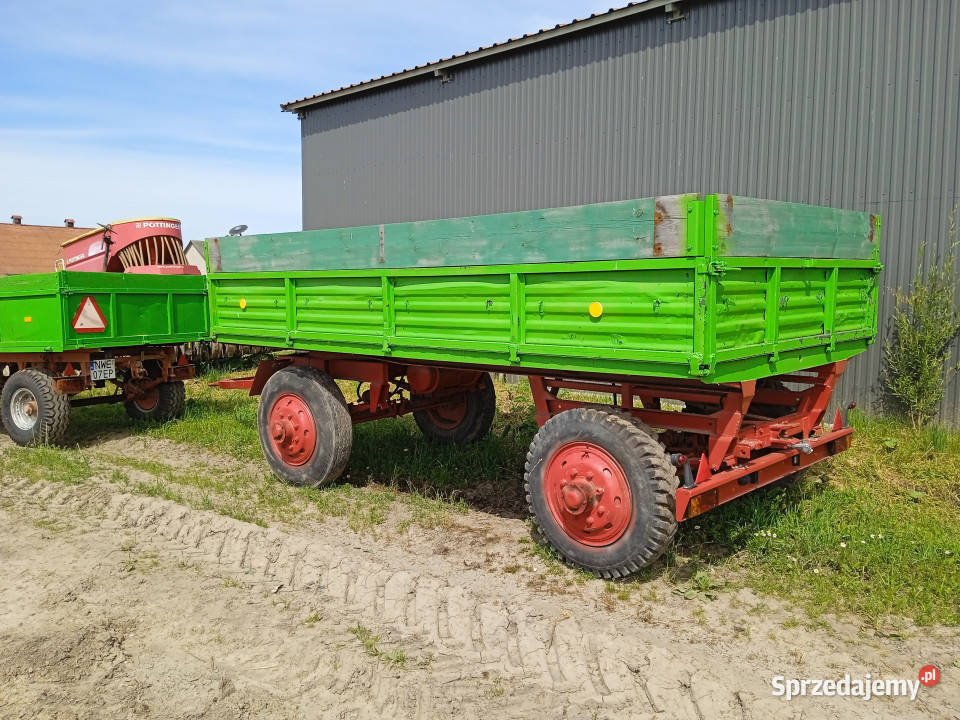 Przyczepa rolnicza AUTOSAN D50 ładowność 6 ton Piękna Góra