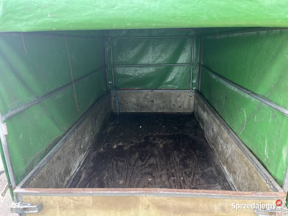 Przyczepka samochodowa lekka 600 Westfalia na burtowe Łęki Strzyżowskie