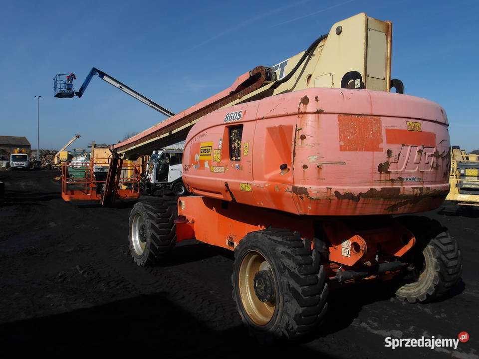Podnośnik koszowy teleskopowy 28m 4x4 JLG 860SJ Pleszew