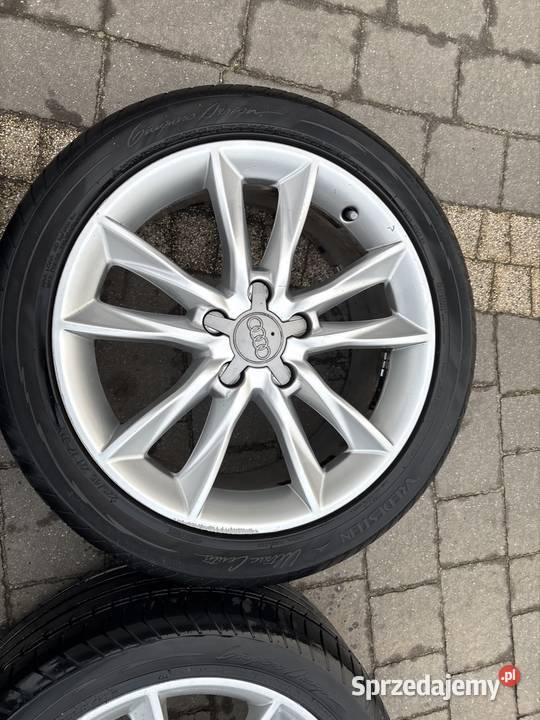 Koła Alu felgi alufelgi Audi A4 A6 A3 17 opony Samochodowe mazowieckie Okuniew