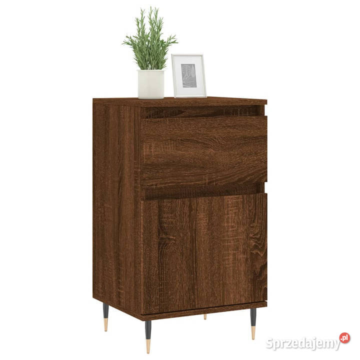 Szafki 2 brązowy dąb 40x35x70 materiał Warszawa