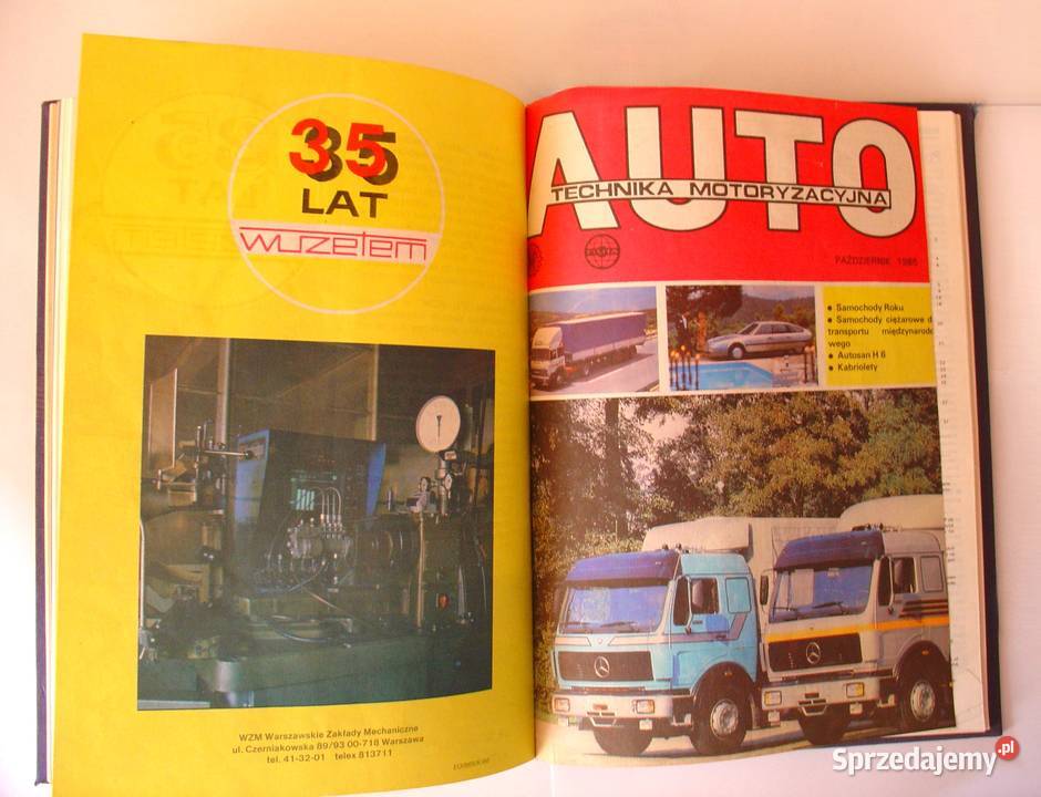 Auto Technika Motoryzacyjna pełny Rocznik 1986 Łódź sprzedam