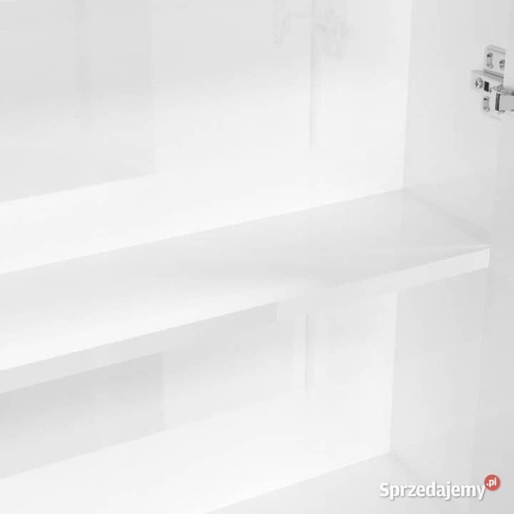 Szafka łazienkowa z lustrem 60x15x75 MDF biel z Warszawa