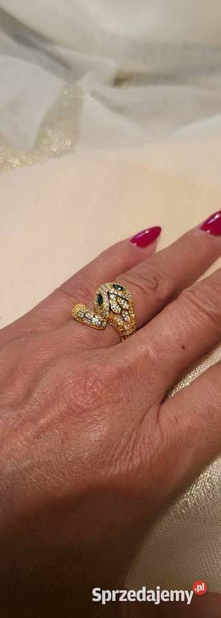 Pierścionek wąż ze srebra próby 925 Rachel Zoe z Bielsko-Biała sprzedam
