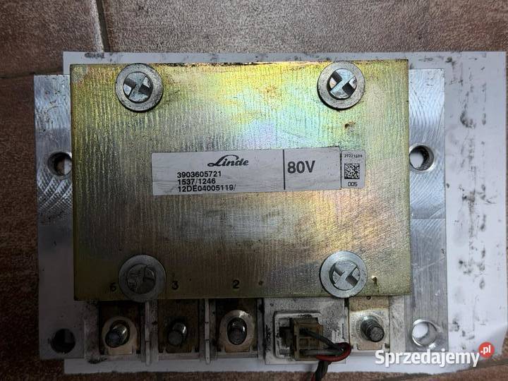 Płyta sterująca sterownik linde 3903605721 80V Części maszyn i innych pojazdów Antonie