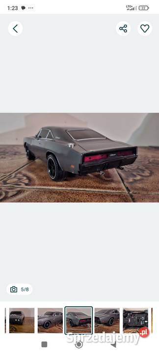 DODGE CHARGER zdalnie sterowany sprawny Kłodzko