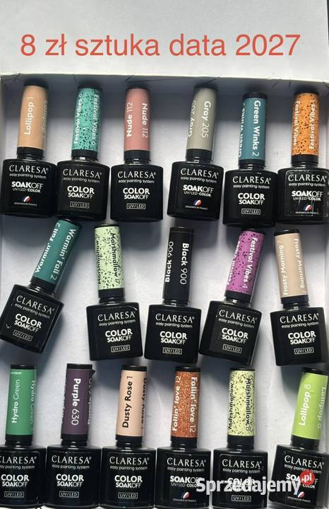 Lakiery hybrydowe claresy Warszawa