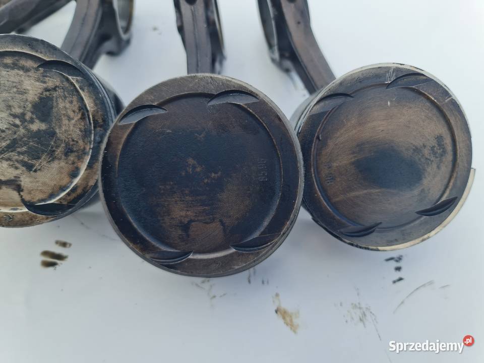 Tłoki Mahle i korbowody c20xe 86P31W3 Dobrodzień