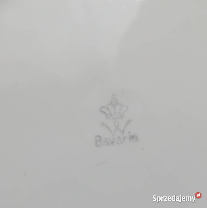 Talerz Heinrich Winterling sygnatura z okresu Porcelana i szkło Koźminek