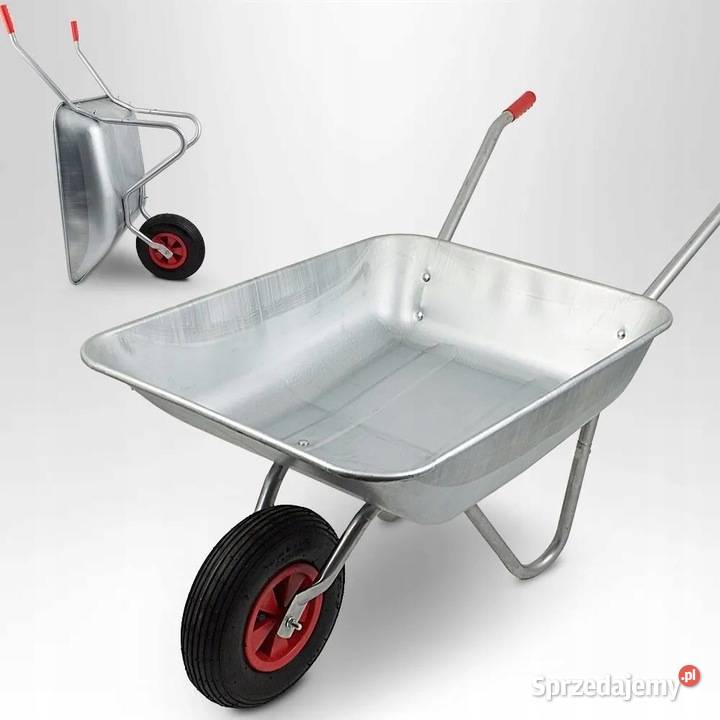 TACZKA OGRODOWA MOCNA BUDOWLANA OCYNKOWANA 120 L Warszawa