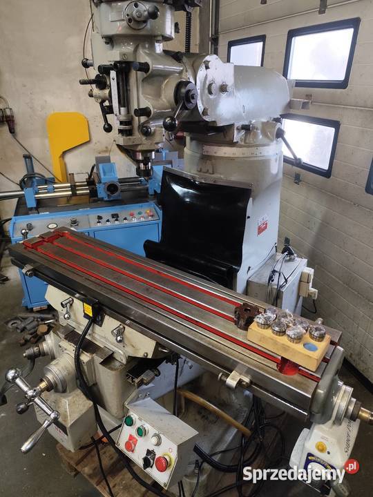 Frezarka uniwersalna do metalu wiertarka Maków Podhalański