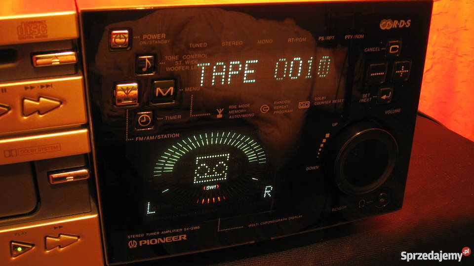 PIONEER sxq180pdcq180 WIEŻA wzmacniacz Świebodzice