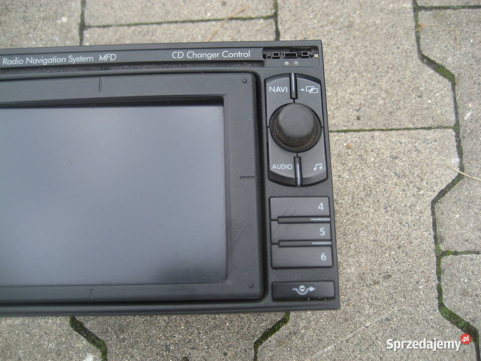 vw t4 lift multivan 0004r radio navigacja MFD cd wielkopolskie
