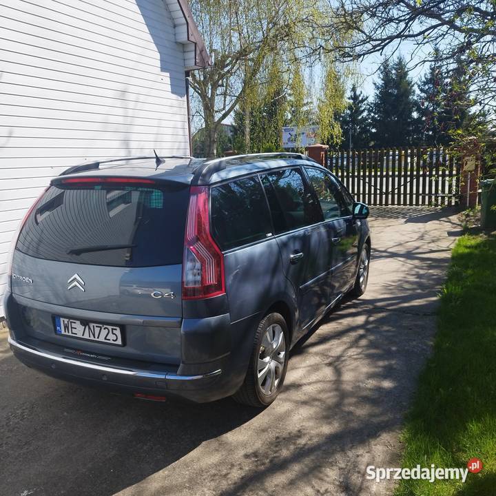 Citroen C4 Grand Picasso I Exlusive 20GAZ Warszawa sprzedam