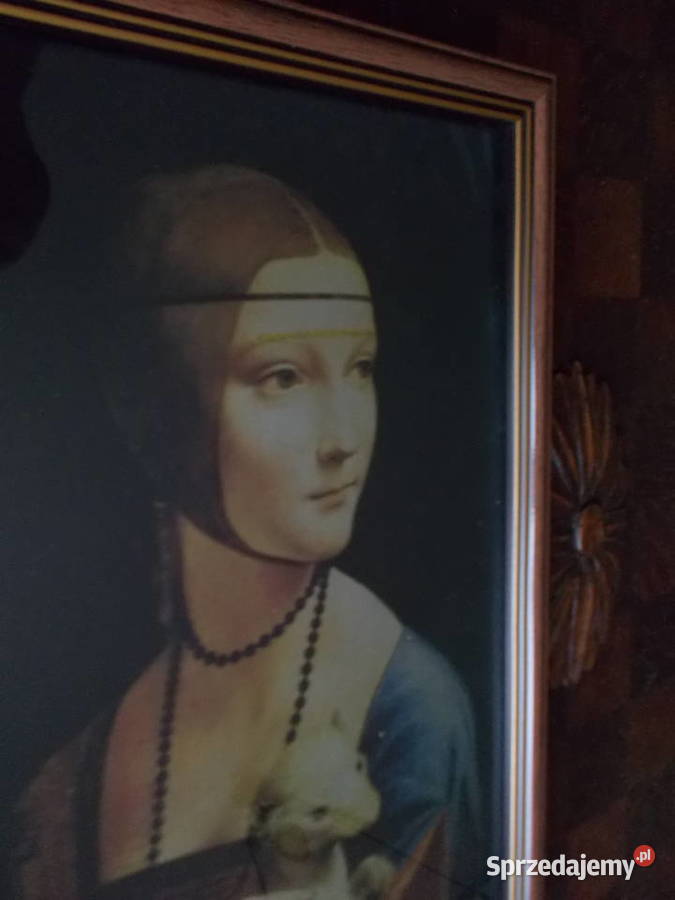 Dama z GronostajemLeonardo da Vinci Malarstwo Szczecin