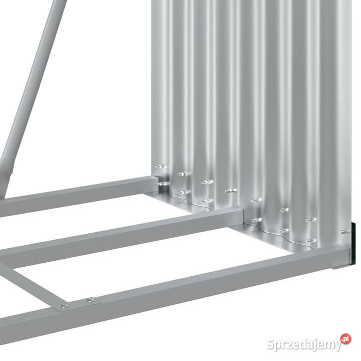 Stojak na drewno jasny brąz 80x45x120 stal Pozostałe Warszawa sprzedam