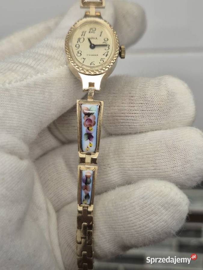 Zegarek porcelanka CzajkaChaika śląskie Chorzów