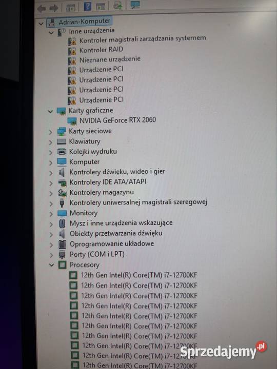 Komputer Gamingowy Idealny Do Gier i Pracy łódzkie Kutno