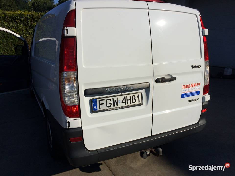 Mercedes Benz Vito 111CDI Długi Drzwi Hak Klima lubuskie Maszewo