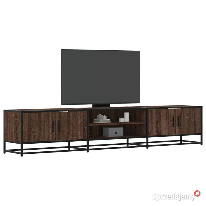 Szafka pod telewizor brązowy dąb 210x35x41 Warszawa