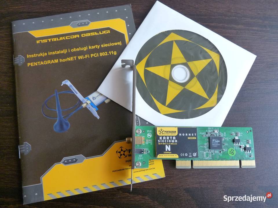 Karta sieciowa WiFi PCI Wrocław