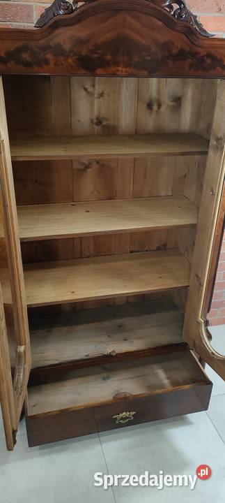 Ekskluzywna biblioteka witryna Ludwik Filip lubuskie Łagów sprzedam