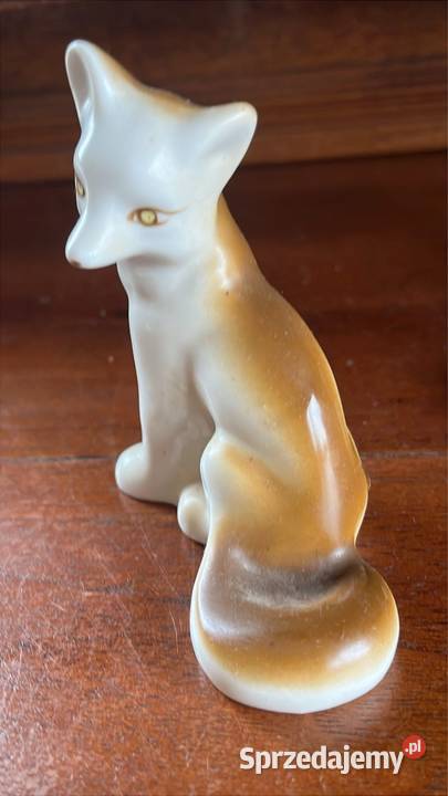 Figurka Połonne Lis Fabryka Fajansu i Porcelany