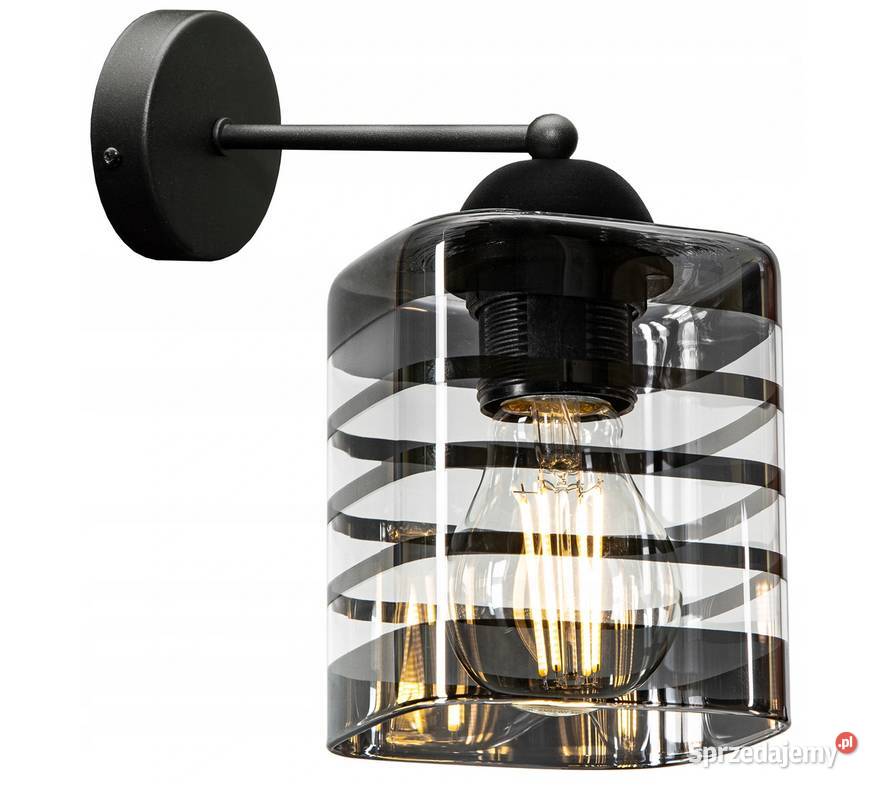 Kinkiet SZKLANA LAMPA ŚCIENNA LOFT podlaskie Choroszcz sprzedam