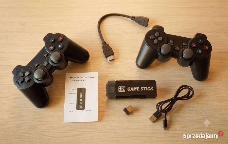 Konsola Retro Game Stick X2 4K 30k Gier 2 Pady Kraków