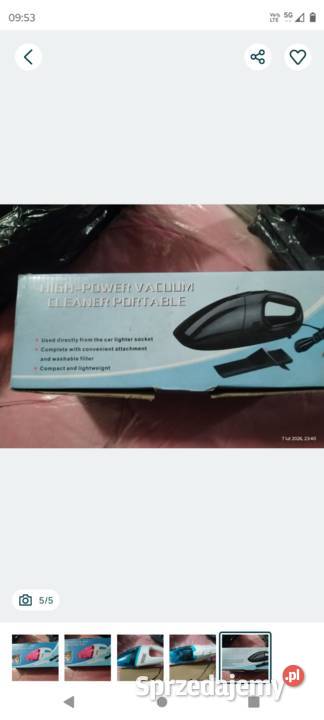 Odkurzacz samochodowy Mosina