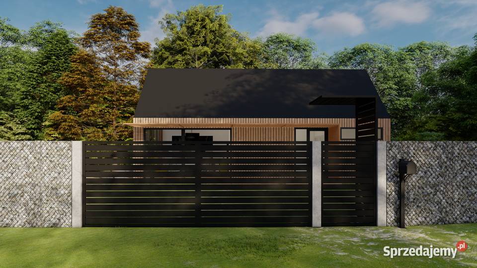 Brama ogrodzeniowa nowoczesna CINDY Ostrołęka