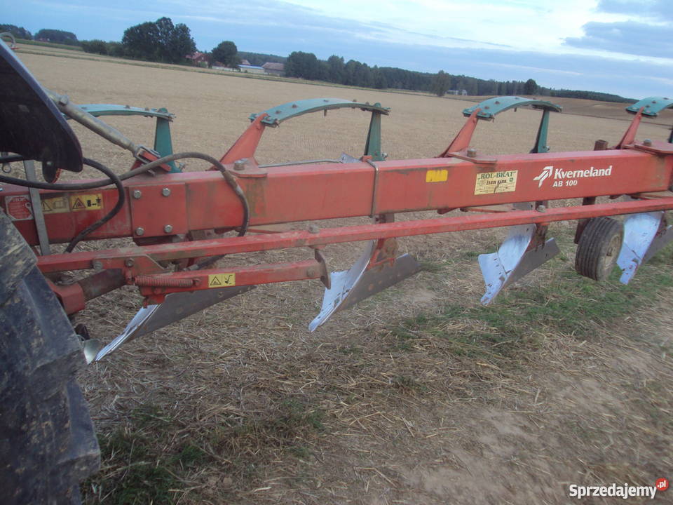 Pług zagonowy Kverneland AB 100 4 2007r