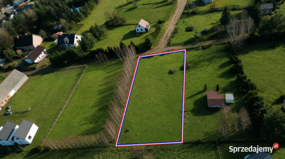 Działka Budowlana morzem jeziorem Wicko 207zł/m2 zachodniopomorskie Jezierzany sprzedam
