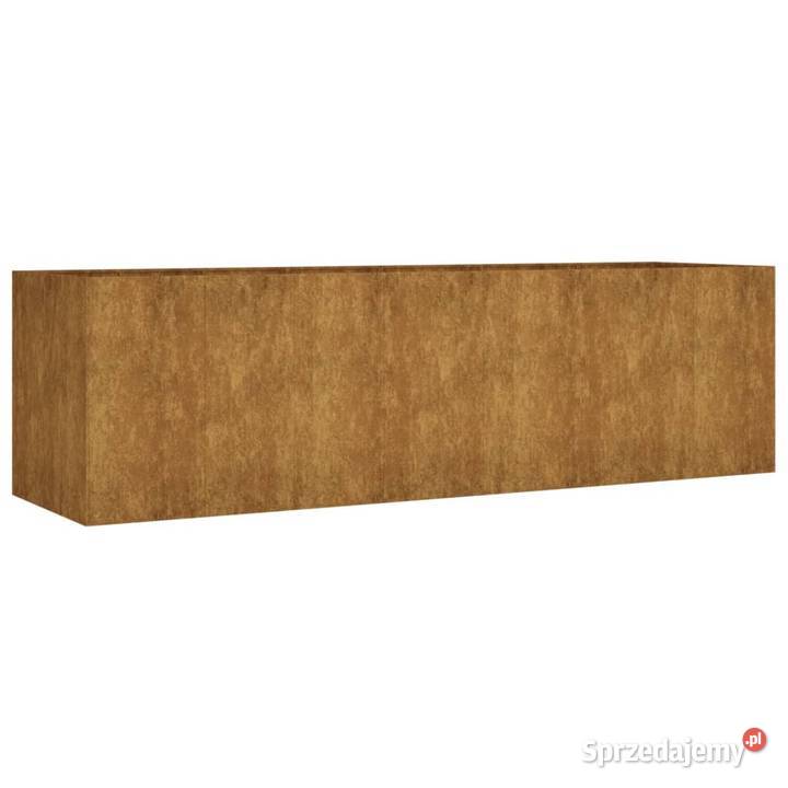 vidaXL Podwyższona donica 280x80x80 stal