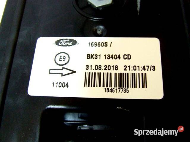 LAMPA TYŁ TYLNA PRAWA FORD TRANSIT 2014 ORYGINAŁ dostawcze dolnośląskie
