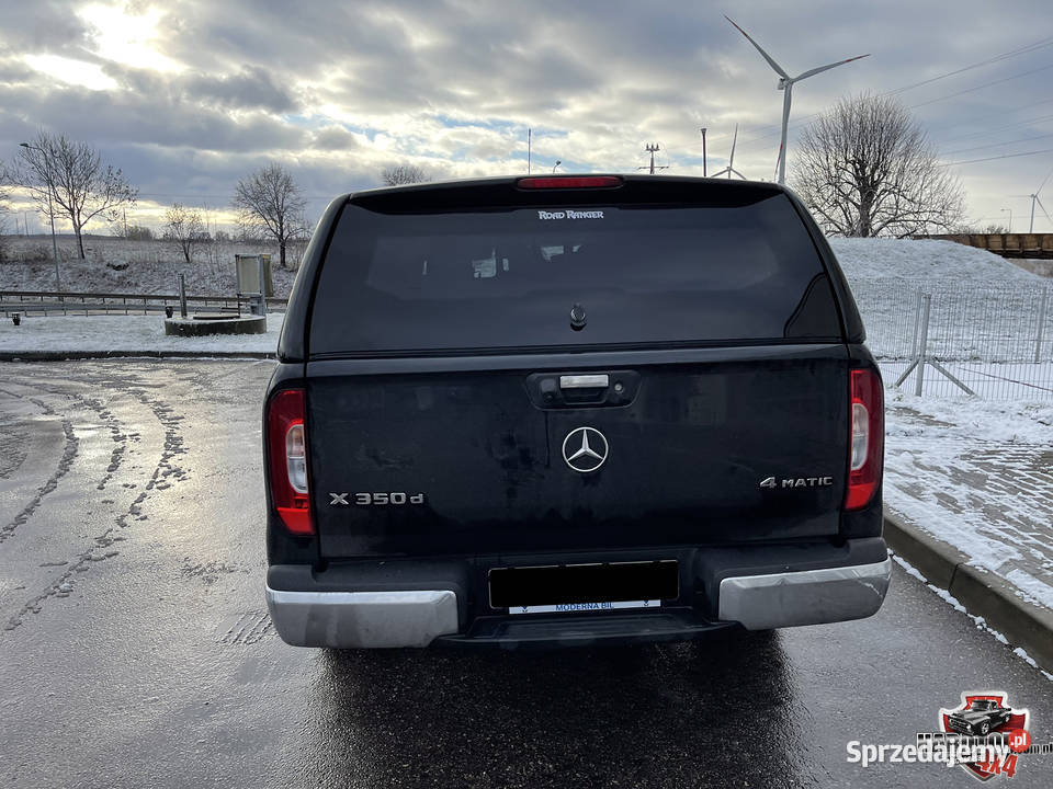 Zabudowa Mercedes X pickup hardtop RoadRanger terenowe Pasłęk