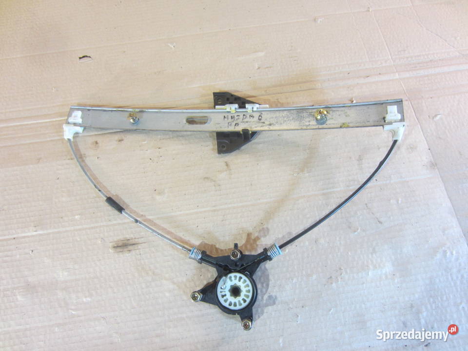 mechanizm szyby prawy przód mazda 6 gg gy lift