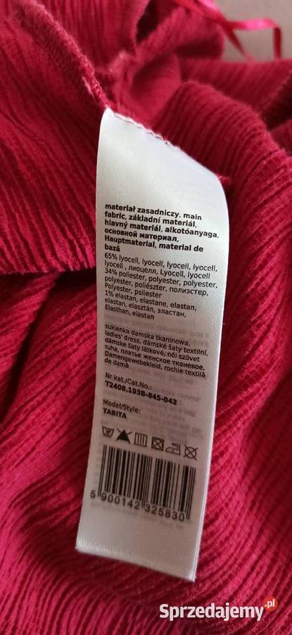 Nowa elegancka długa sukienka damska kolor sprzedam