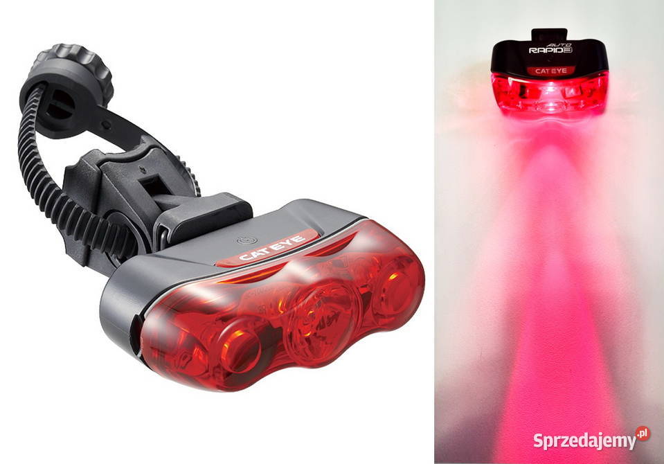 Lampka Rowerowa Cateye Auto Rapid 3