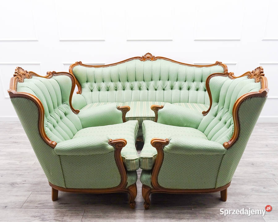 LUDWIK KOMPLET MEBLI do SALONU ZESTAW salonowy