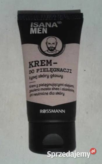 KREM do pielęgnacji łysej skóry głowy