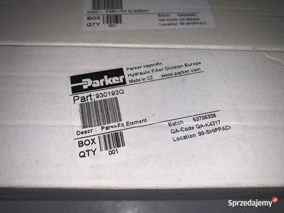 Parker 930193Q Filtr olejowy Warszawa