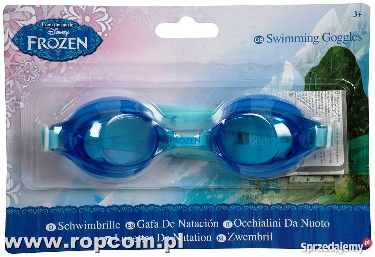 FROZEN Kraina Lodu Okulary Pływania Nurkowania Mogilany sprzedam