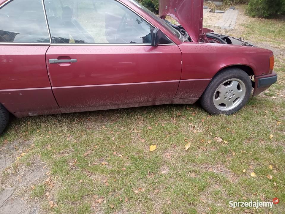Mercedes w124 coupe 2 3 W124 mazowieckie Pruszków