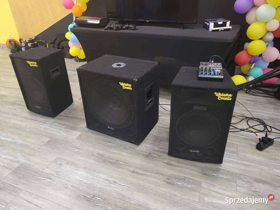 Auna Cube 1812 21 aktywny subwoofer 18 2 kolumny