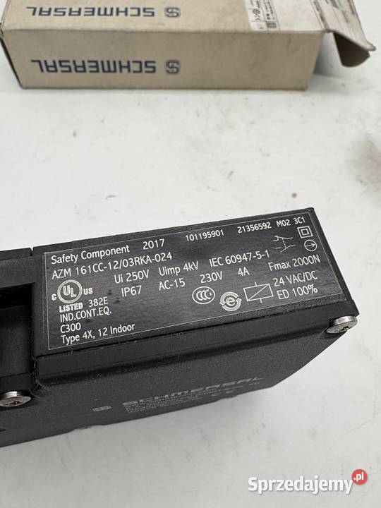 Schmersal AZM 161CC1203RKA024 Safety switch Biznes i Przemysł sprzedam