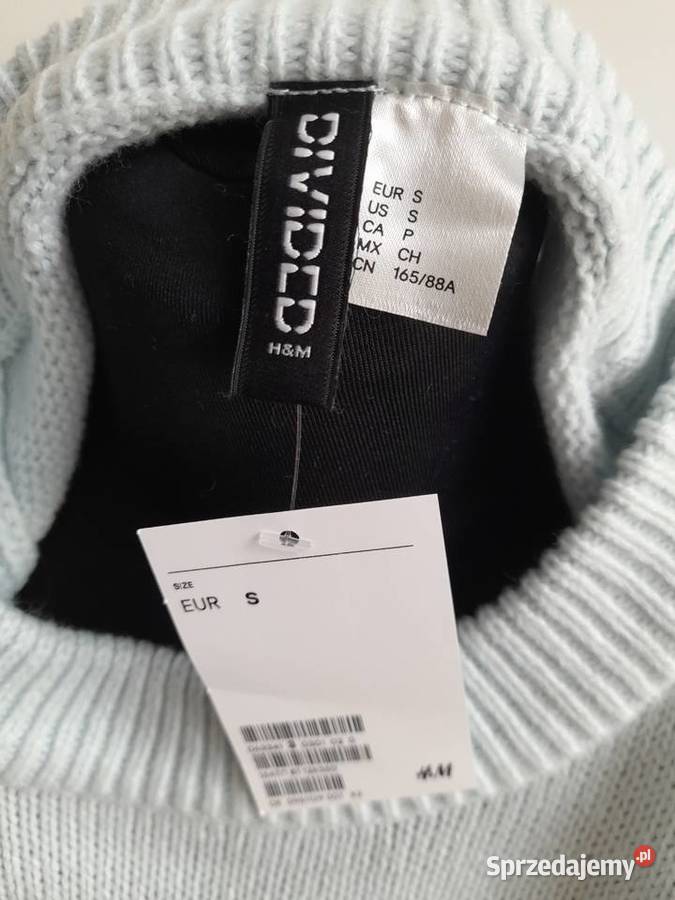 Sweter z wyszywanymi kwiatami HM S dolnośląskie Bogatynia sprzedam